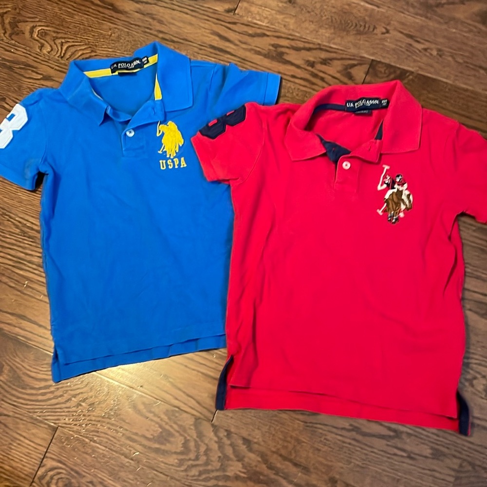 U.S.Polo Assn. 2 Polos Size xxs 4